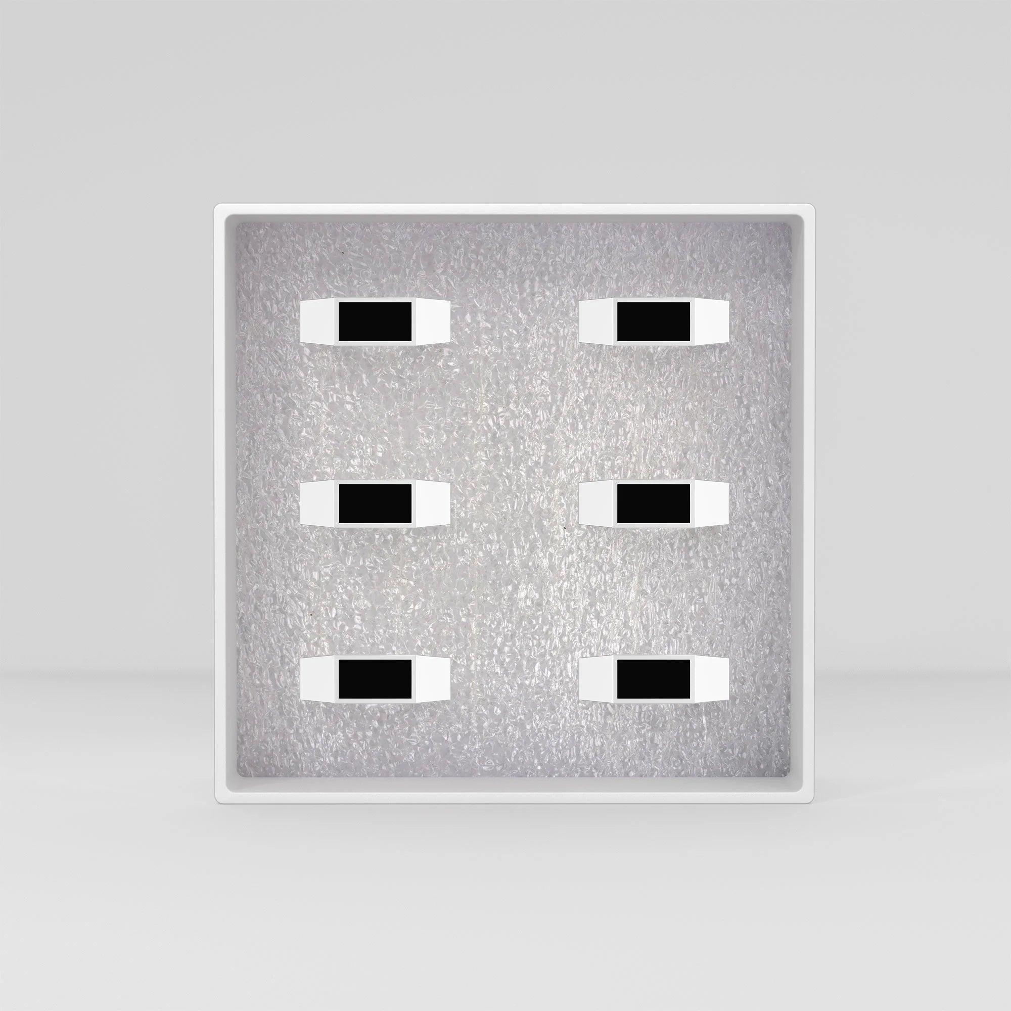 black tourmaline mens bezel-set ring