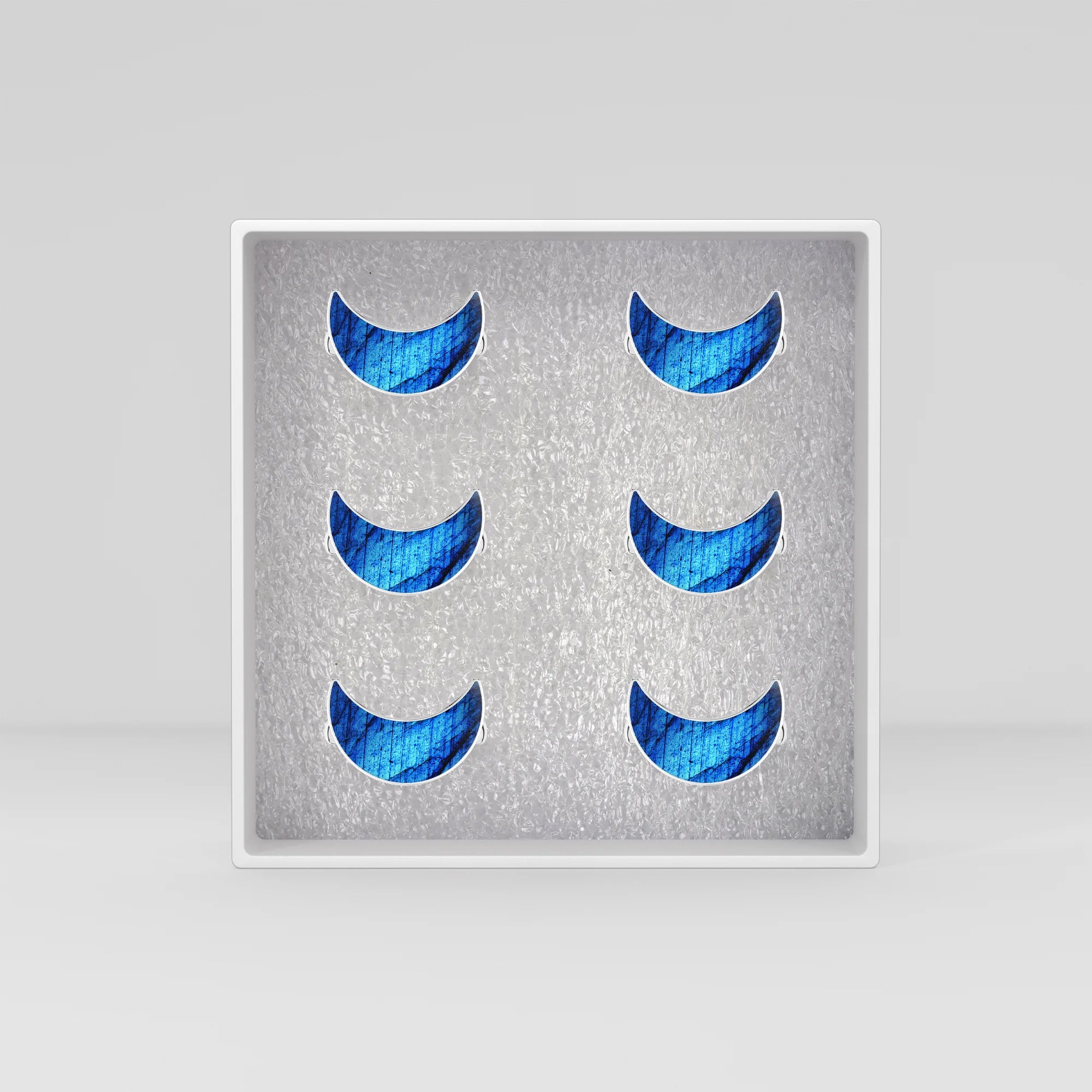 labradorite bezel-set ring