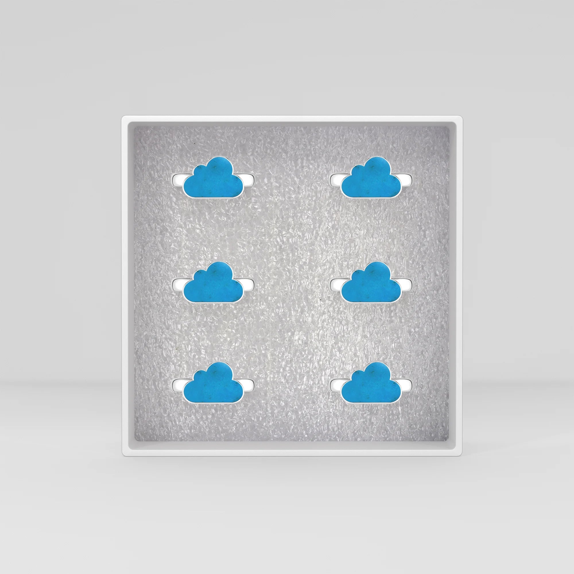 turquoise bezel-set ring