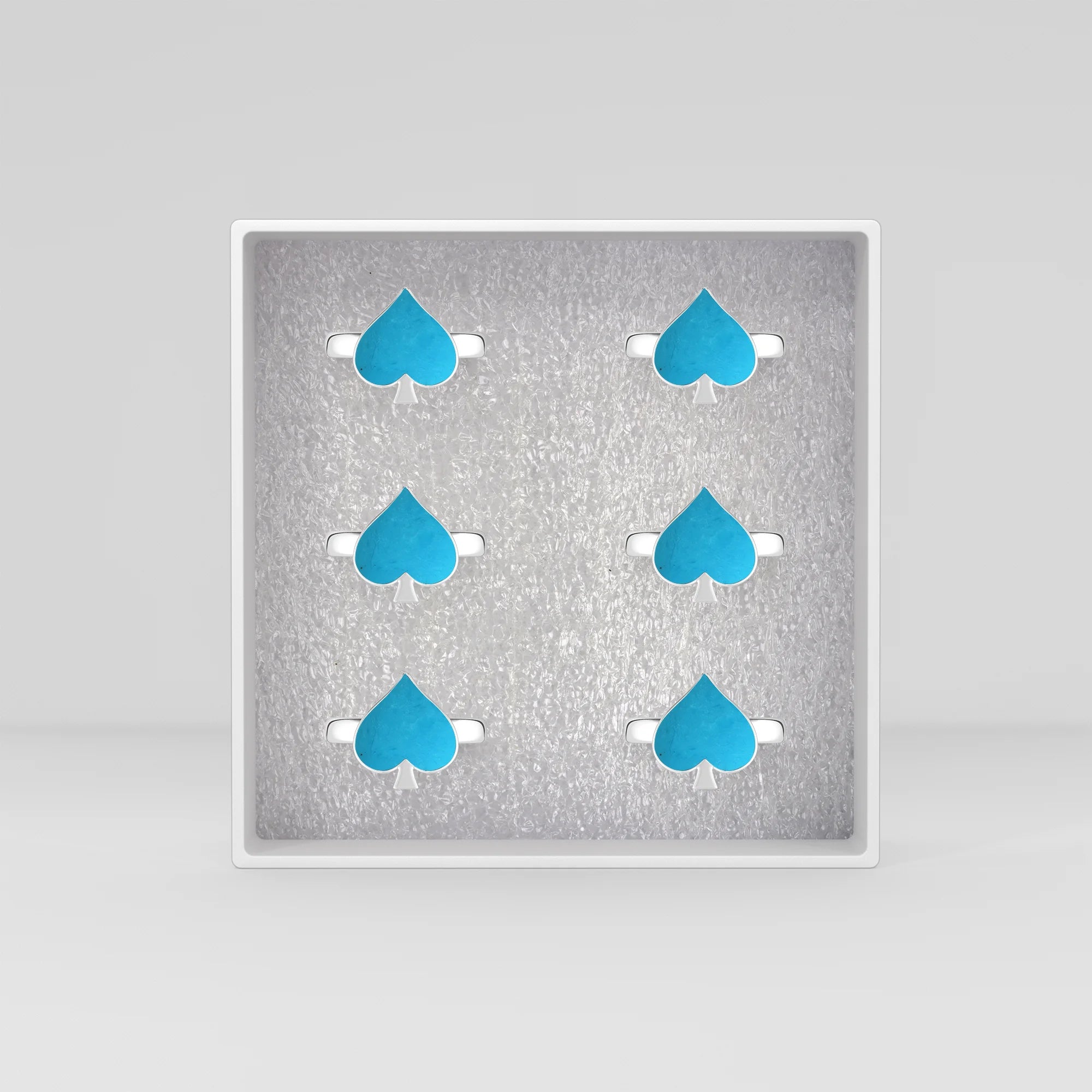 turquoise bezel-set ring