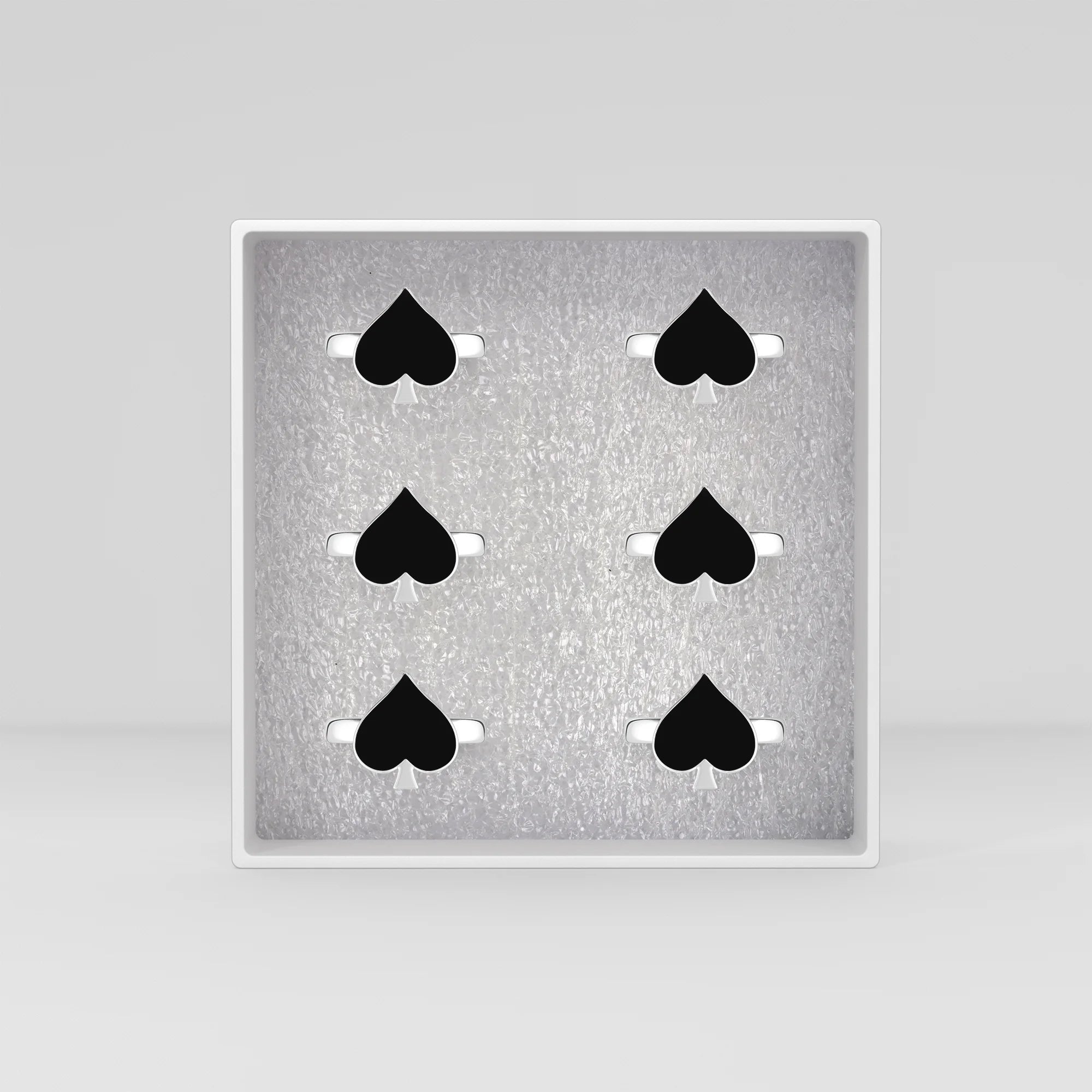 black onyx bezel-set ring