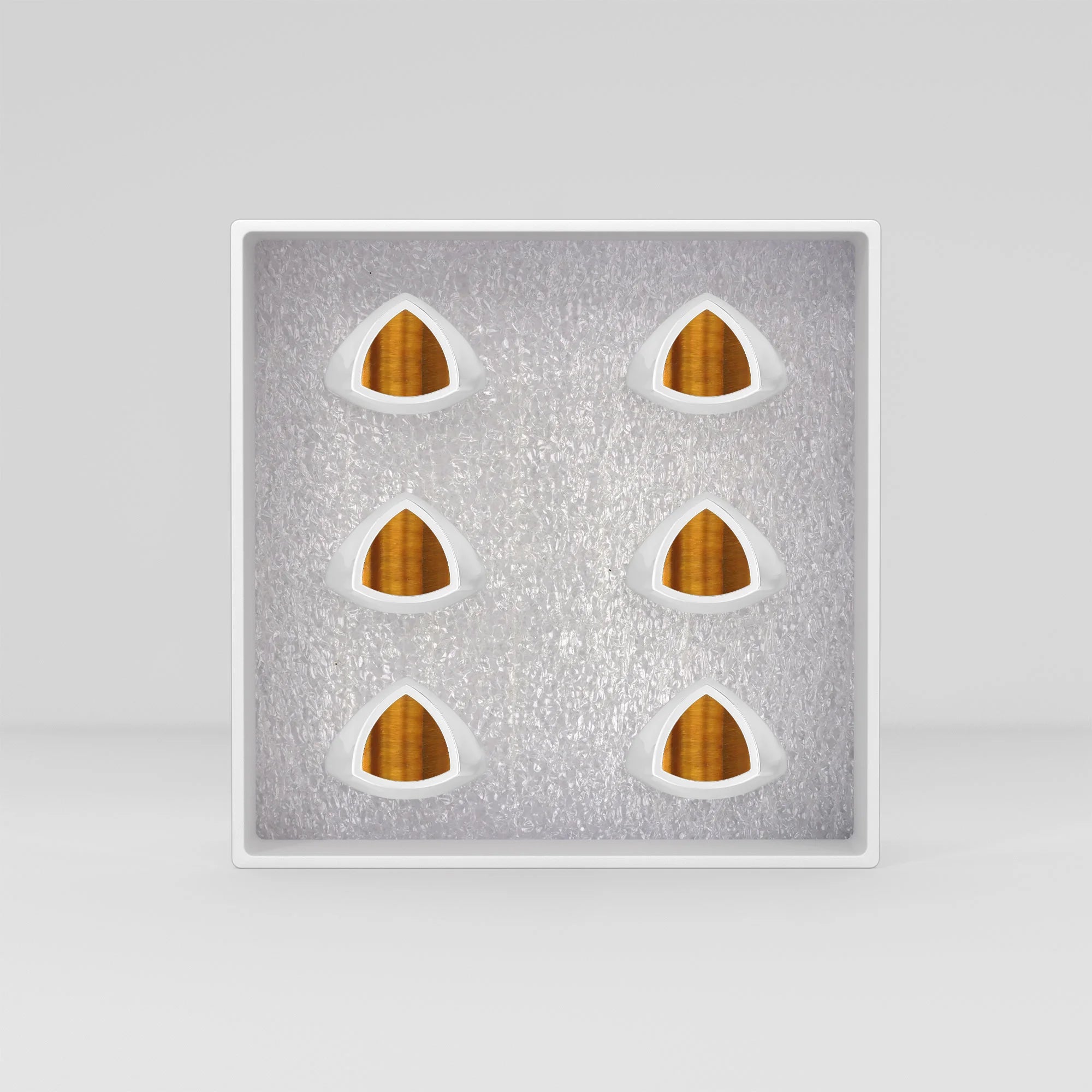 tiger eye men prong-set ring