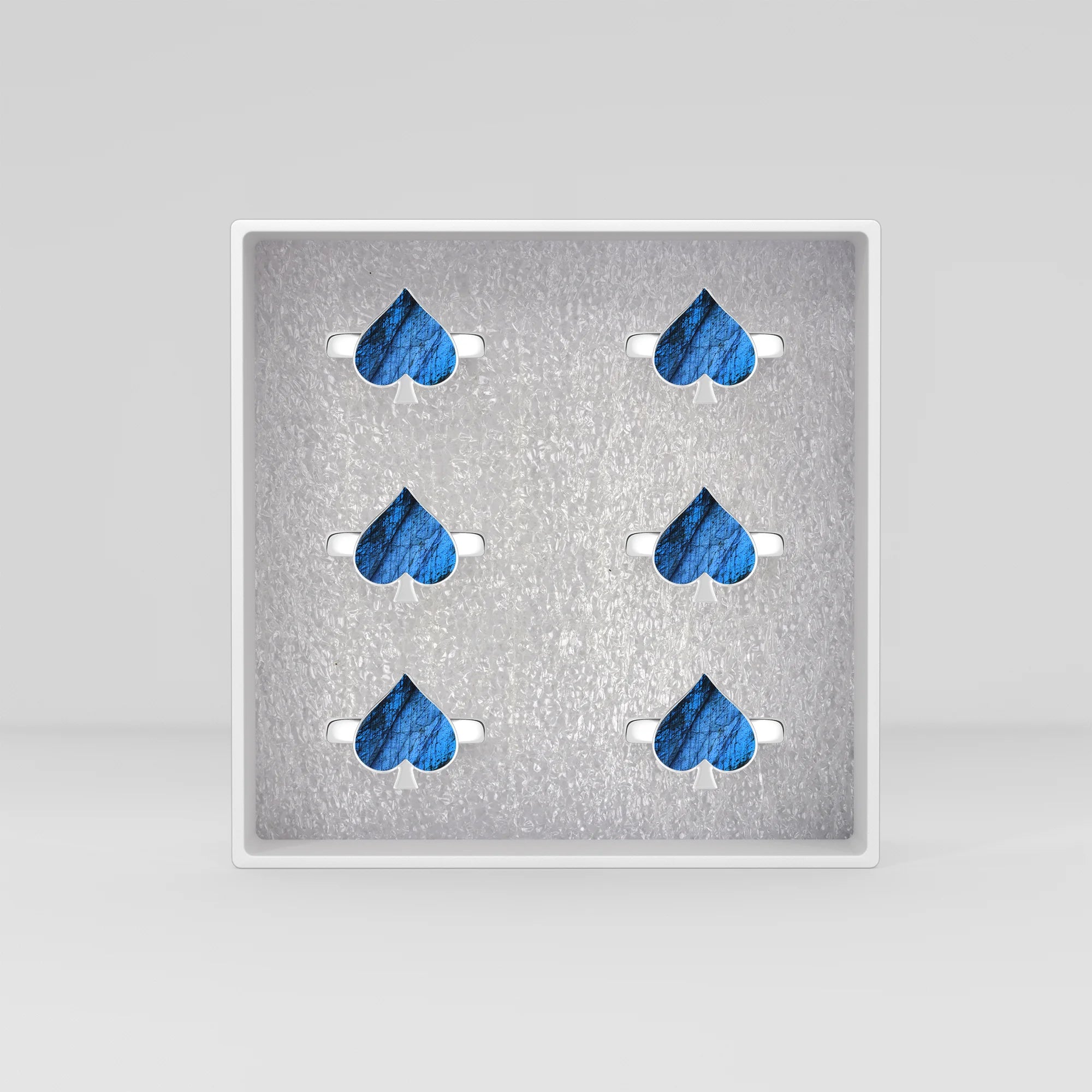 labradorite bezel-set ring