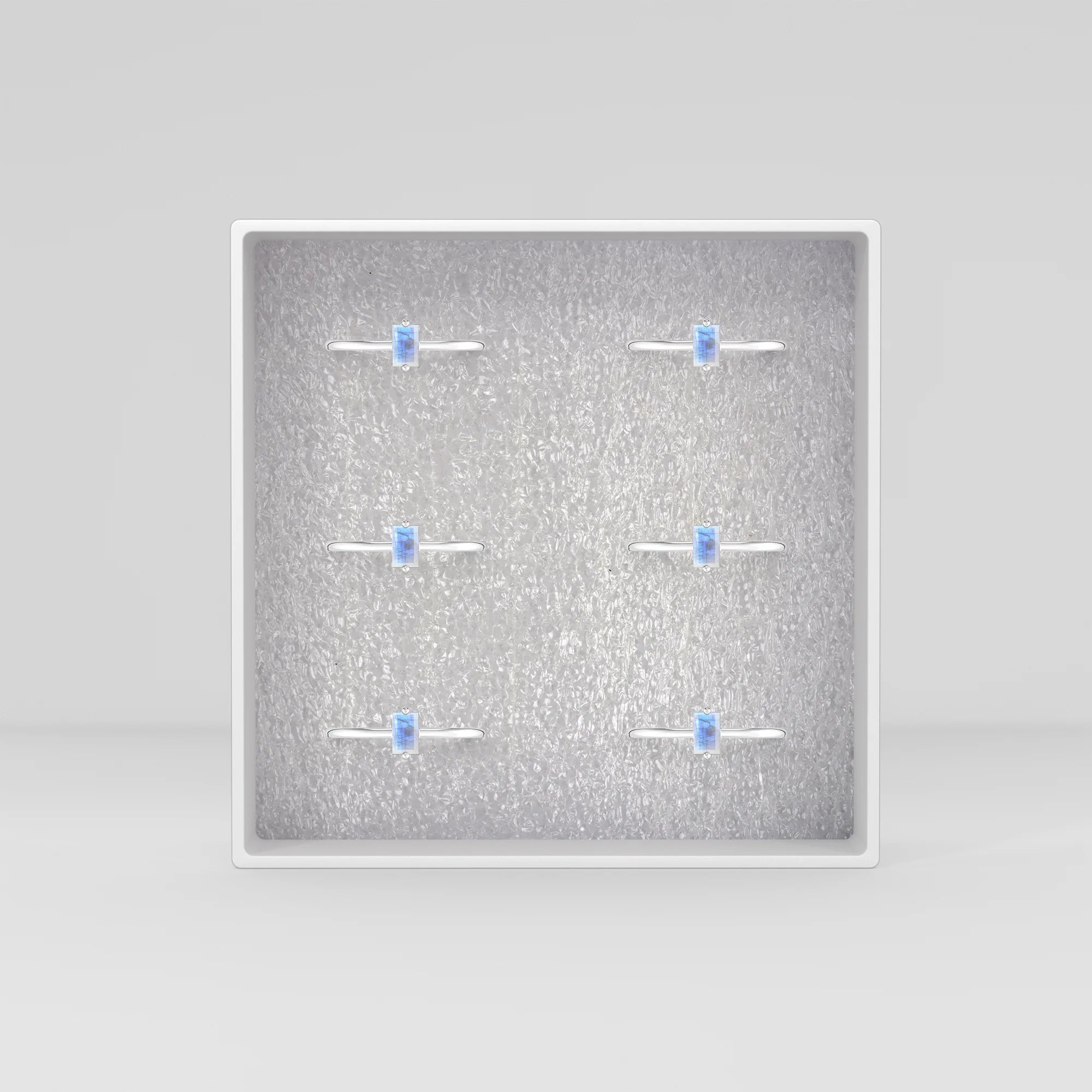 rainbow-moonstone prong-set ring