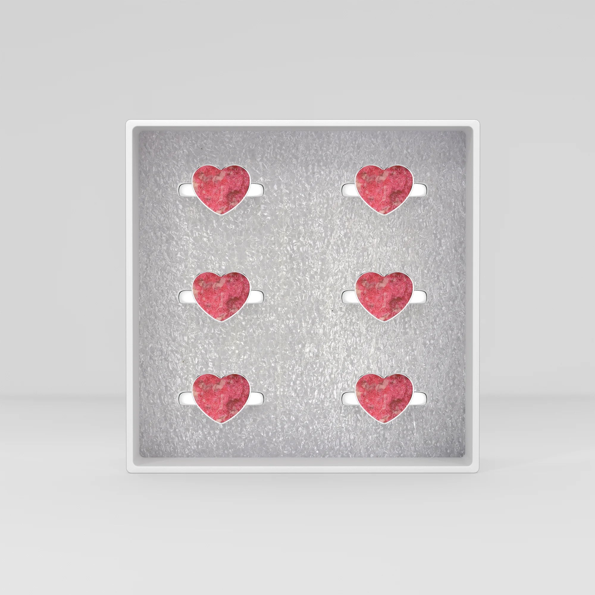 thulite bezel-set ring