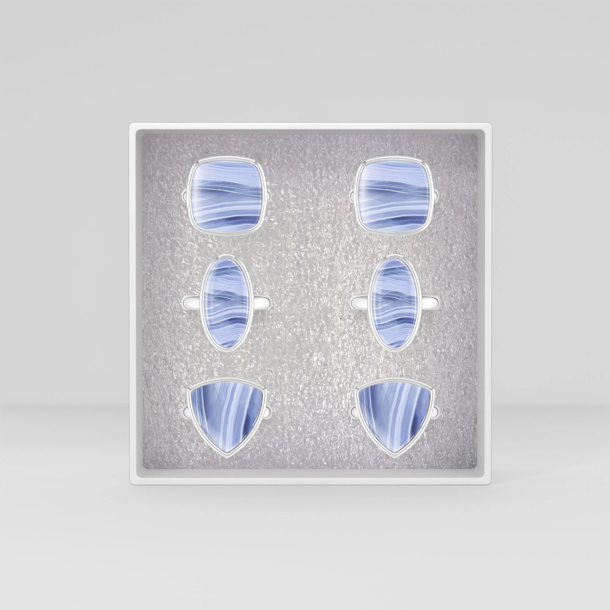 blue-lace-agate bezel-set ring