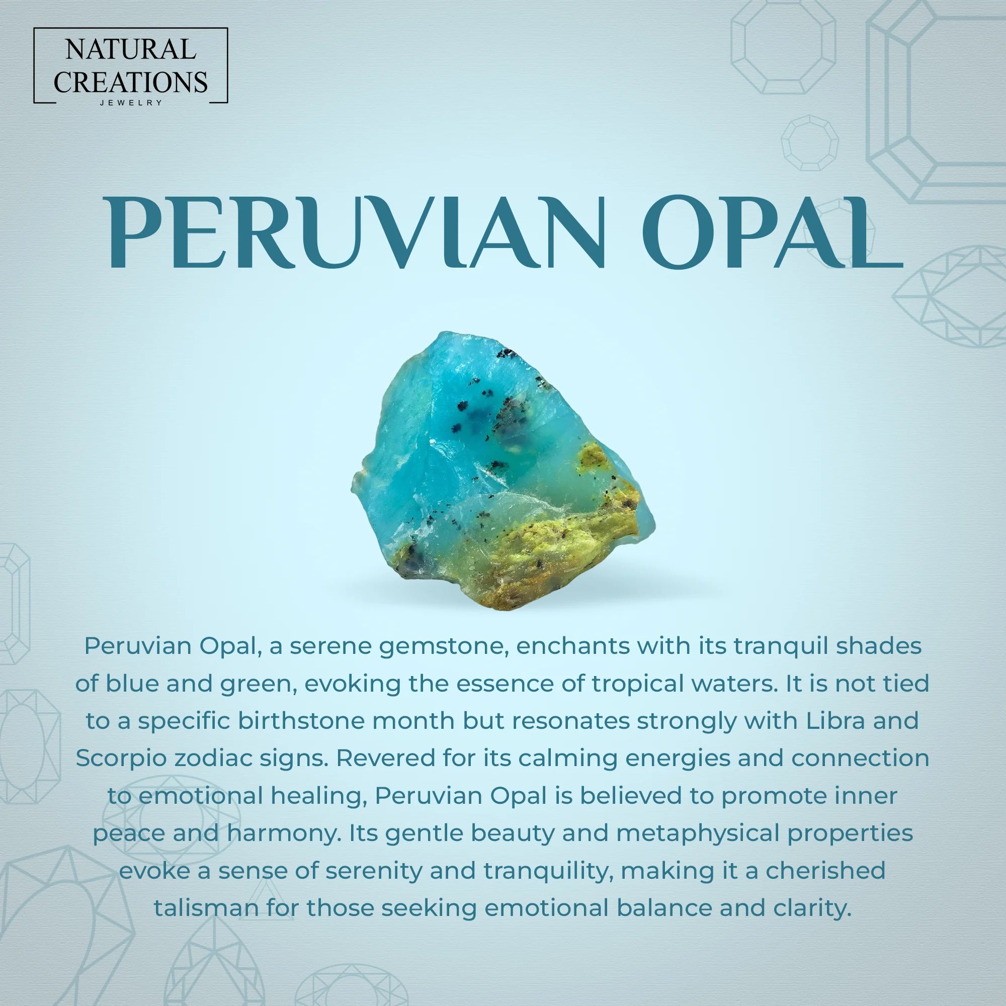 peruvian-opal bezel-set ring
