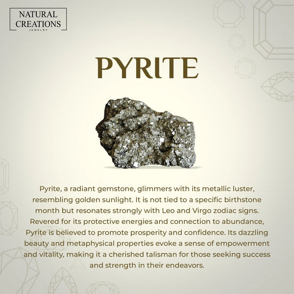 pyrite stackable prong-set ring