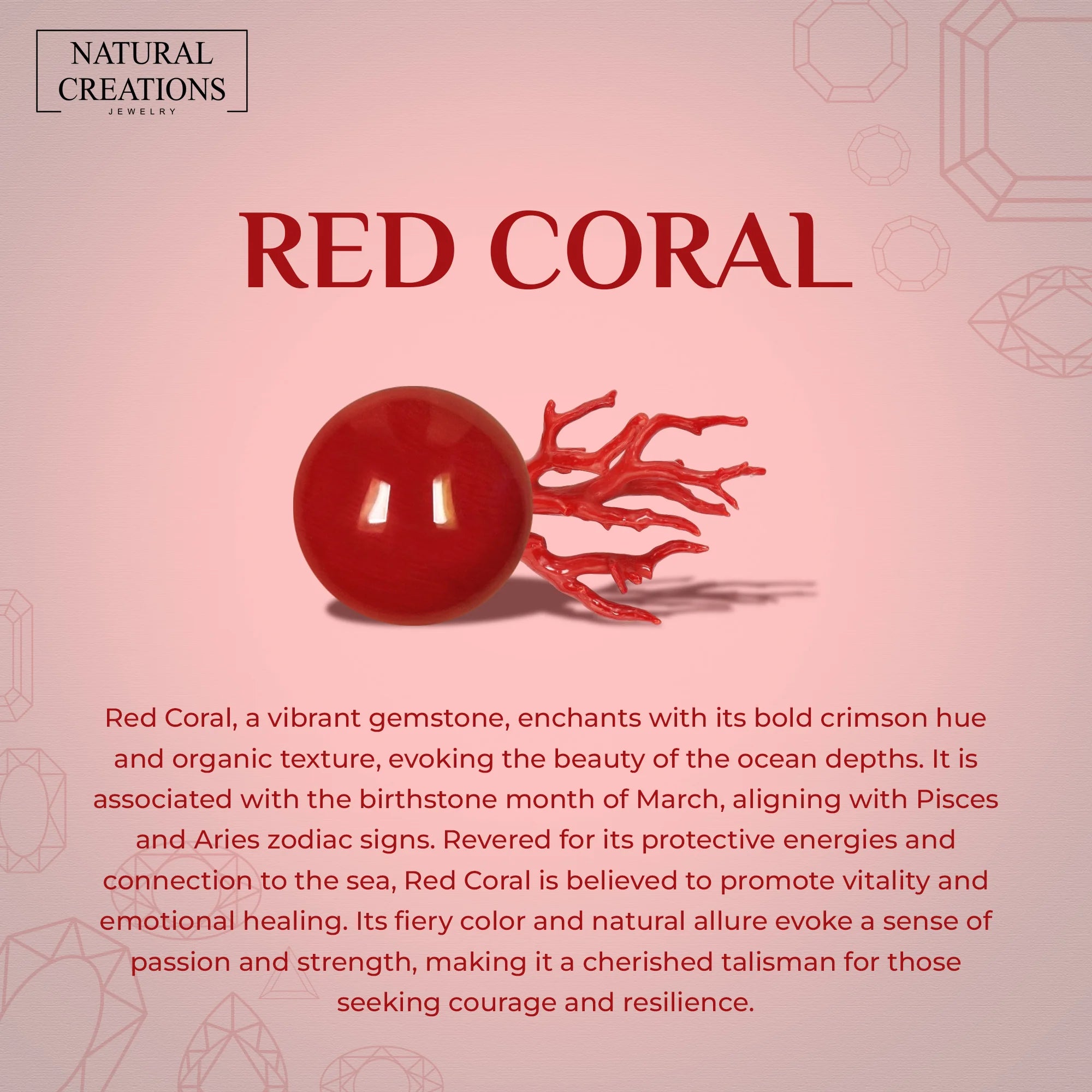 red coral earrings 