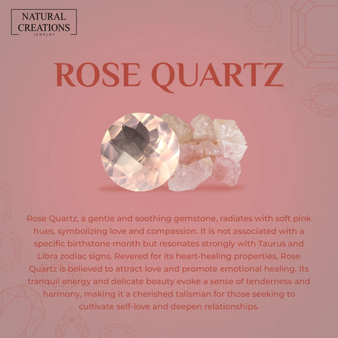 rose quartz earrings 