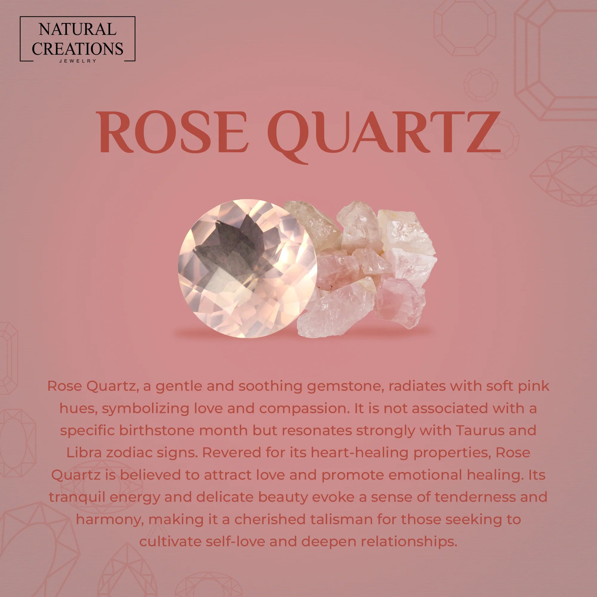 rose quartz cab bracelet