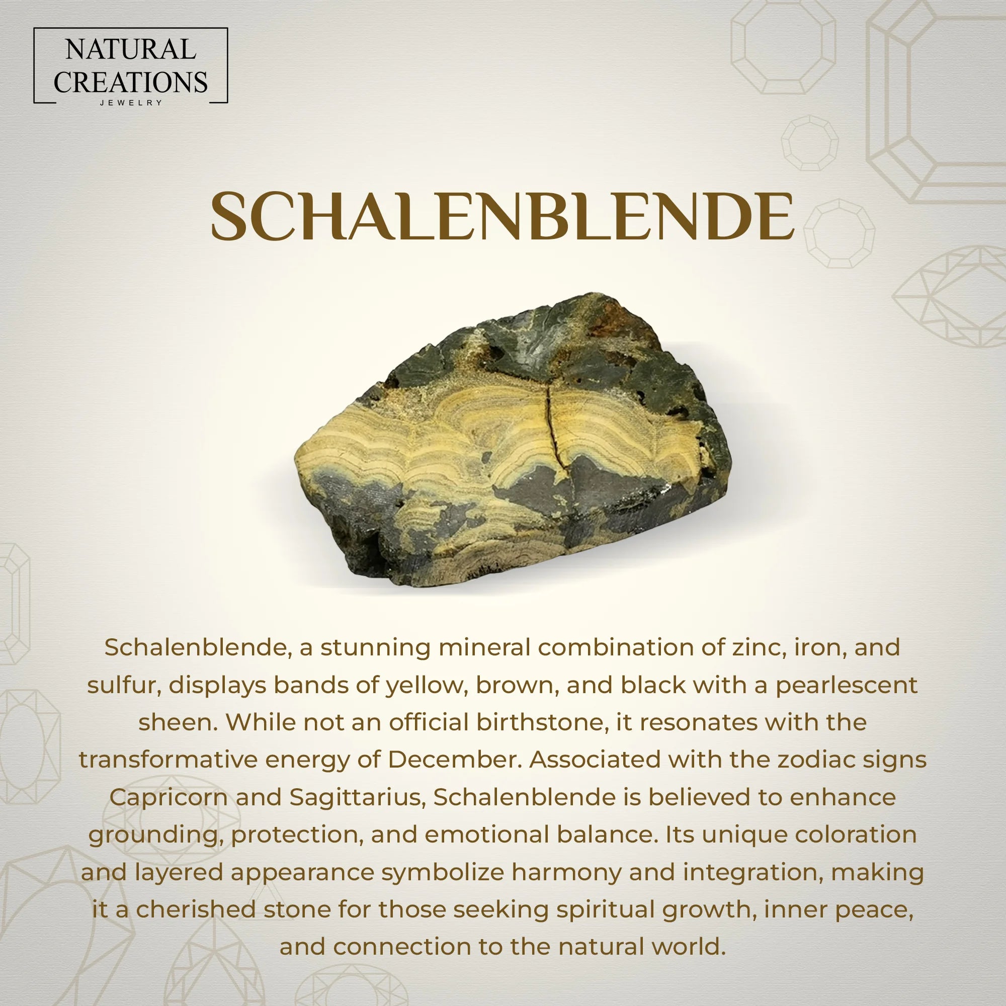 schalenblende bezel-set ring