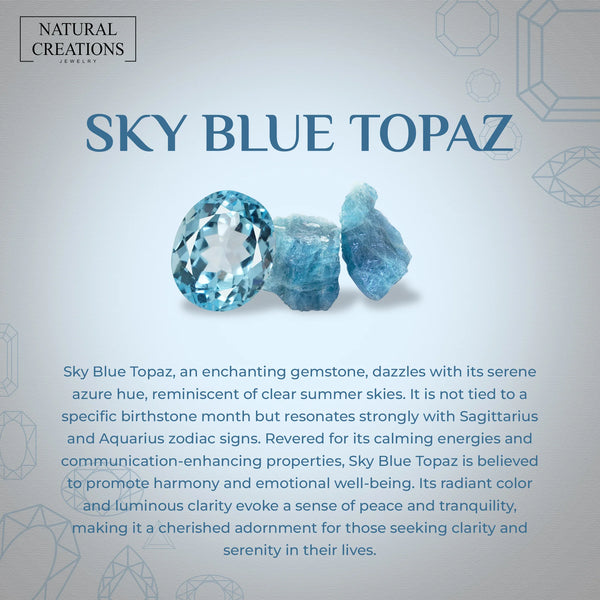 sky blue topaz bezel-set ring