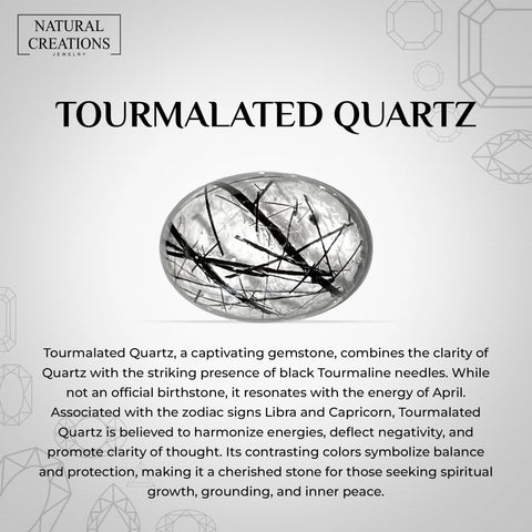 tourmalated quartz earrings 