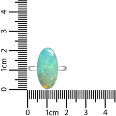 Natural Ethiopian Opal Ring 925 Sterling Silver Bezel Set Handmade Jewelry Pack of 6 - (Box 7)