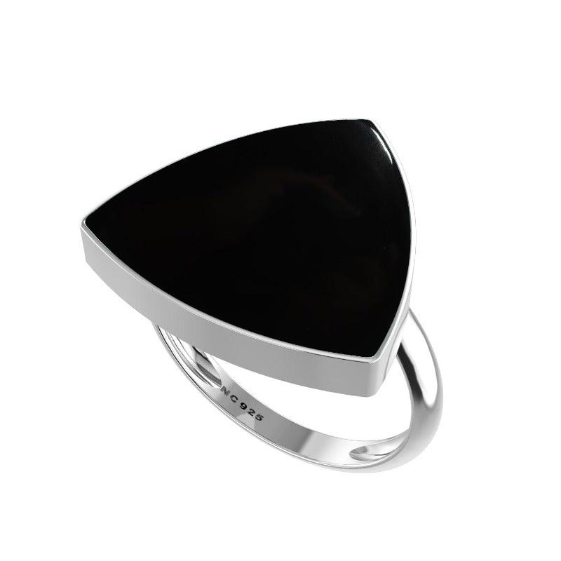 Natural Black Onyx Ring 925 Sterling Silver Bezel Set Jewelry Pack of 3 - (Box 10)