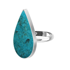 Natural Turquoise Ring 925 Sterling Silver Bezel Set Jewelry Pack of 3 - (Box 10)