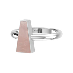 Natural Rose Quartz Ring 925 Sterling Silver Bezel Set Handmade Jewelry Pack of 6 - (Box 2)