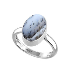 Natural Dendrite Opal Ring 925 Sterling Silver Statement Ring Handmade Jewelry Pack of 6 - (Box 1)