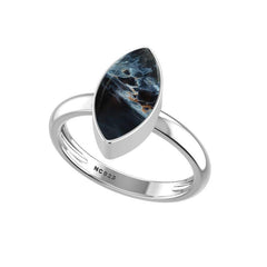 Natural Pietersite Gemstone Ring 925 Sterling Silver Handmade Jewelry Pack of 6 - (Box 1)