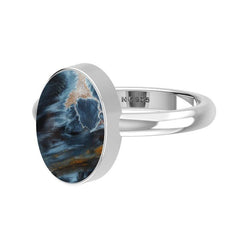 Natural Pietersite Gemstone Ring 925 Sterling Silver Handmade Jewelry Pack of 6 - (Box 1)