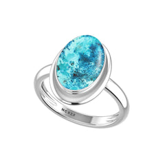Natural Shattuckite Ring 925 Sterling Silver Bezel Set Handmade Jewelry Pack of 6 - (Box 3)