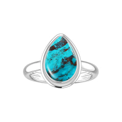 Natural Shattuckite Ring 925 Sterling Silver Bezel Set Handmade Jewelry Pack of 6 - (Box 3)