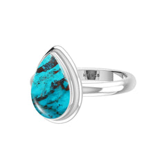 Natural Shattuckite Ring 925 Sterling Silver Bezel Set Handmade Jewelry Pack of 6 - (Box 3)