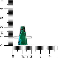 Natural Chrysocolla Ring 925 Sterling Silver Bezel Set Handmade jewelry Pack of 6 (Box 8)