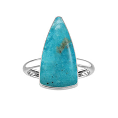 Natural Turquoise Ring 925 Sterling Silver Bezel Set Handmade Jewelry Pack of 6 (Box 8)